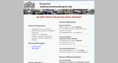 Desktop Screenshot of literaturhandlung.de